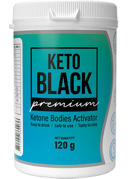 Prášok Keto Black